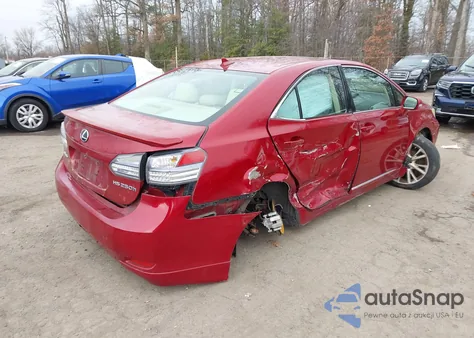 2010 Lexus Hs 250H Premium z USA, uszkodzony, nr VIN JTHBB1BA0A2000888